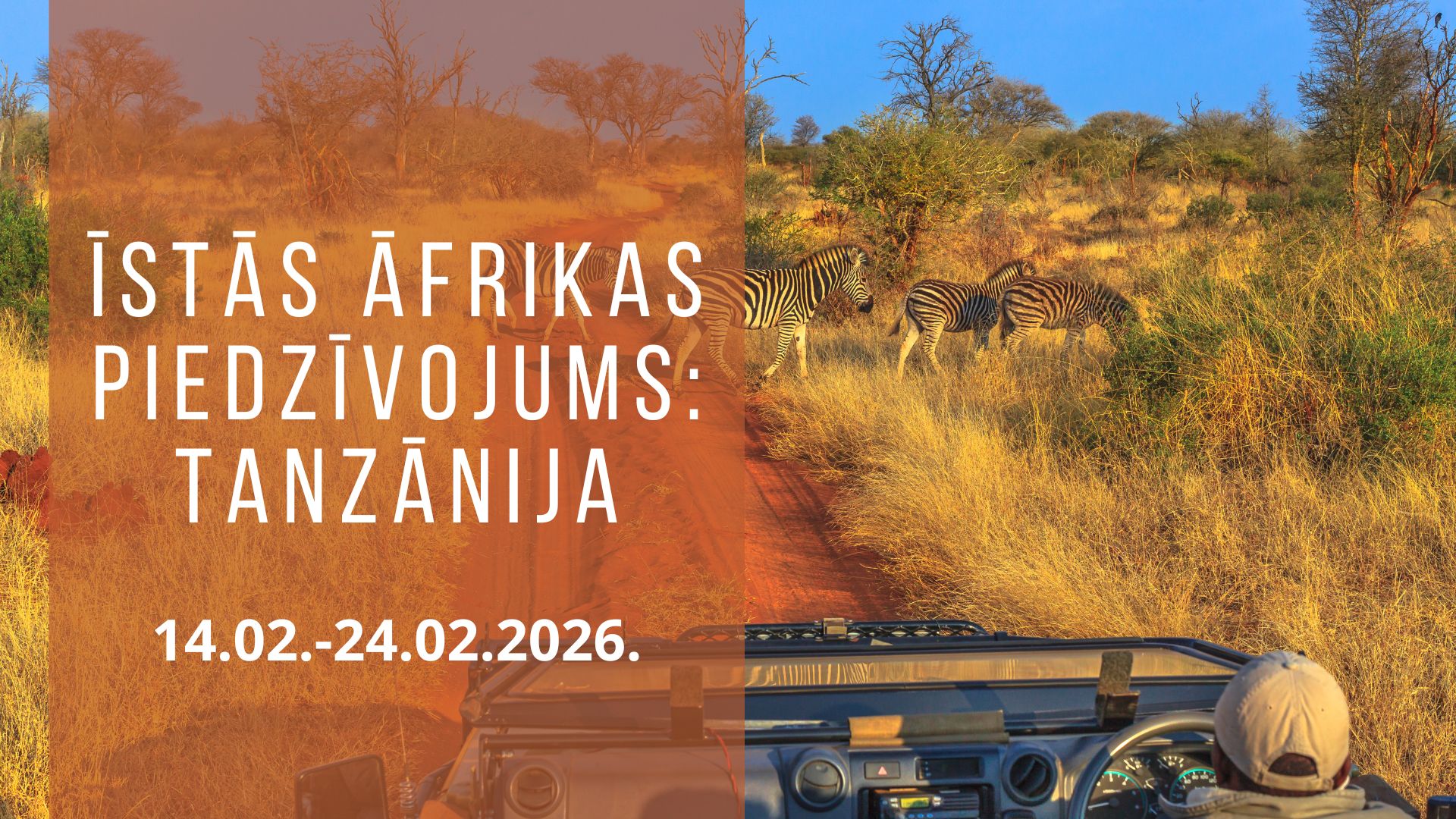 Tanzānija – īstās Āfrikas piedzīvojums