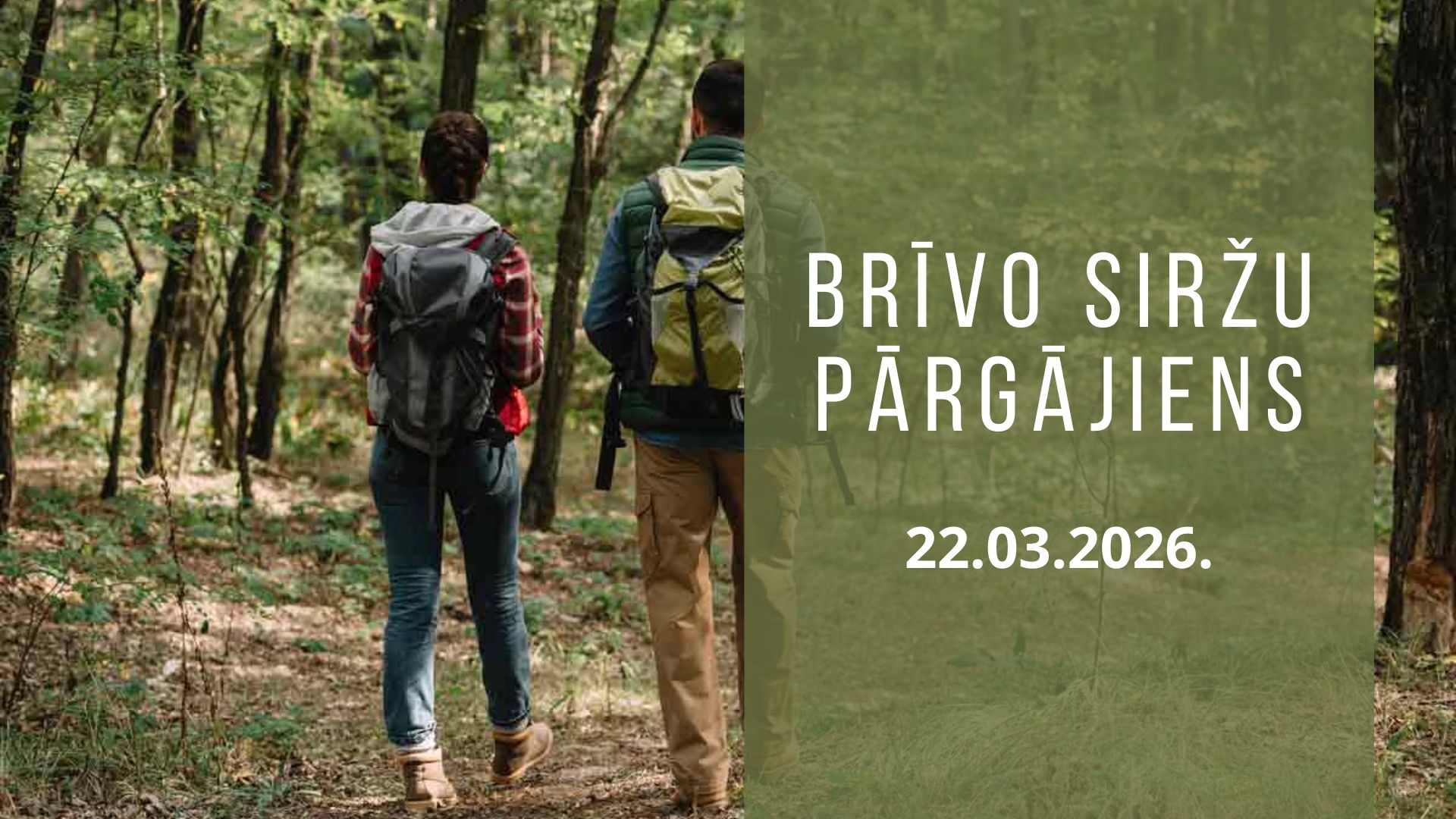 Brīvo siržu pārgājiens. Pirmais posms – Gaujas senleja