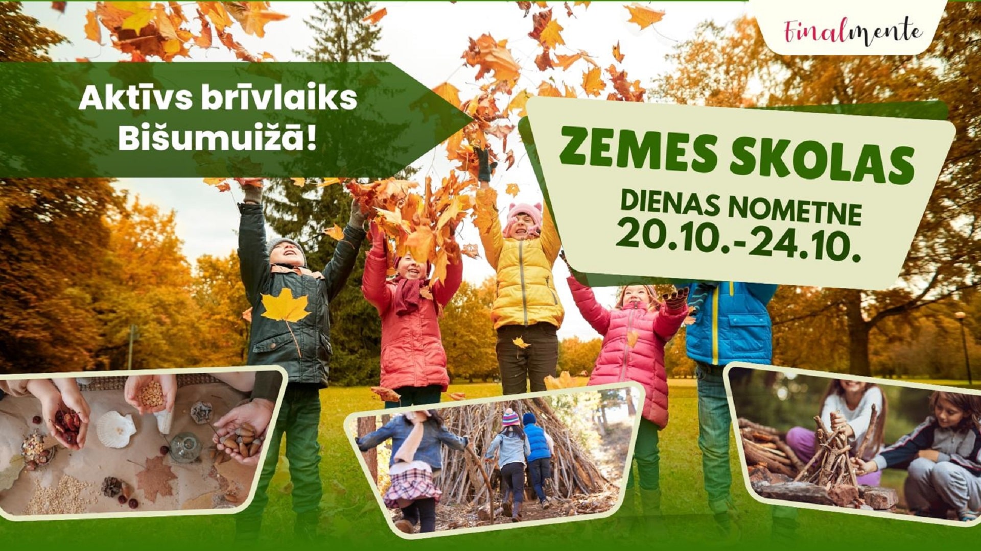 Rudens Zemes skolas dienas nometne