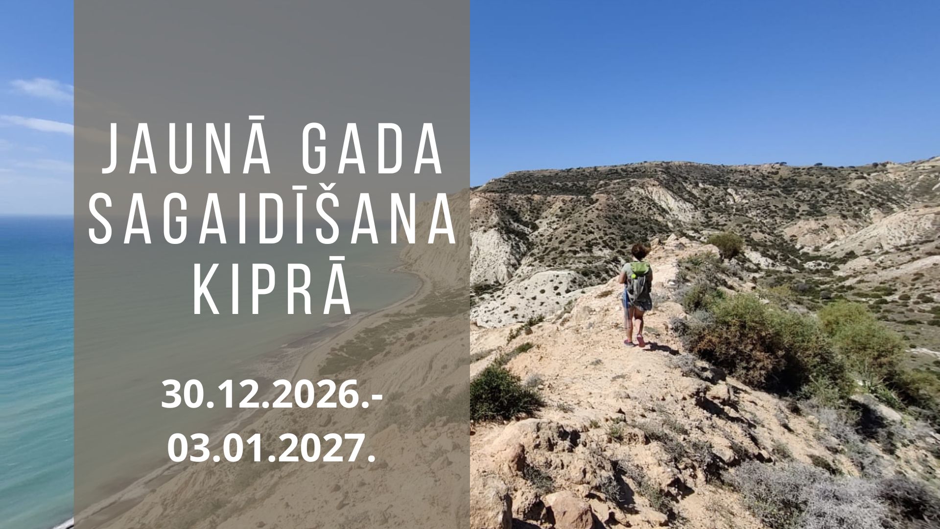 Dabas un garšu ceļojums Kiprā, sagaidot jauno gadu