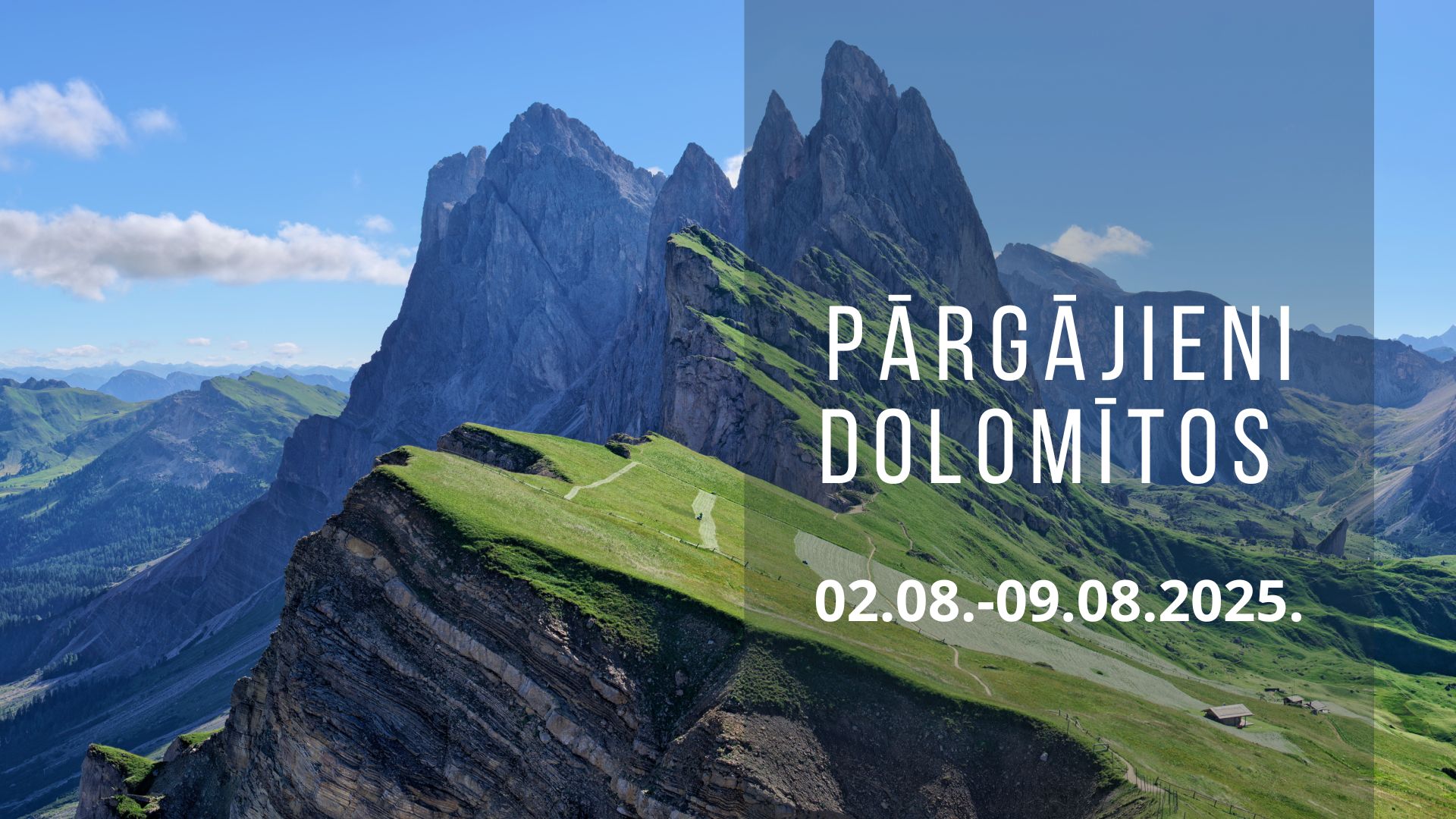 Pārgājieni Dolomītos
