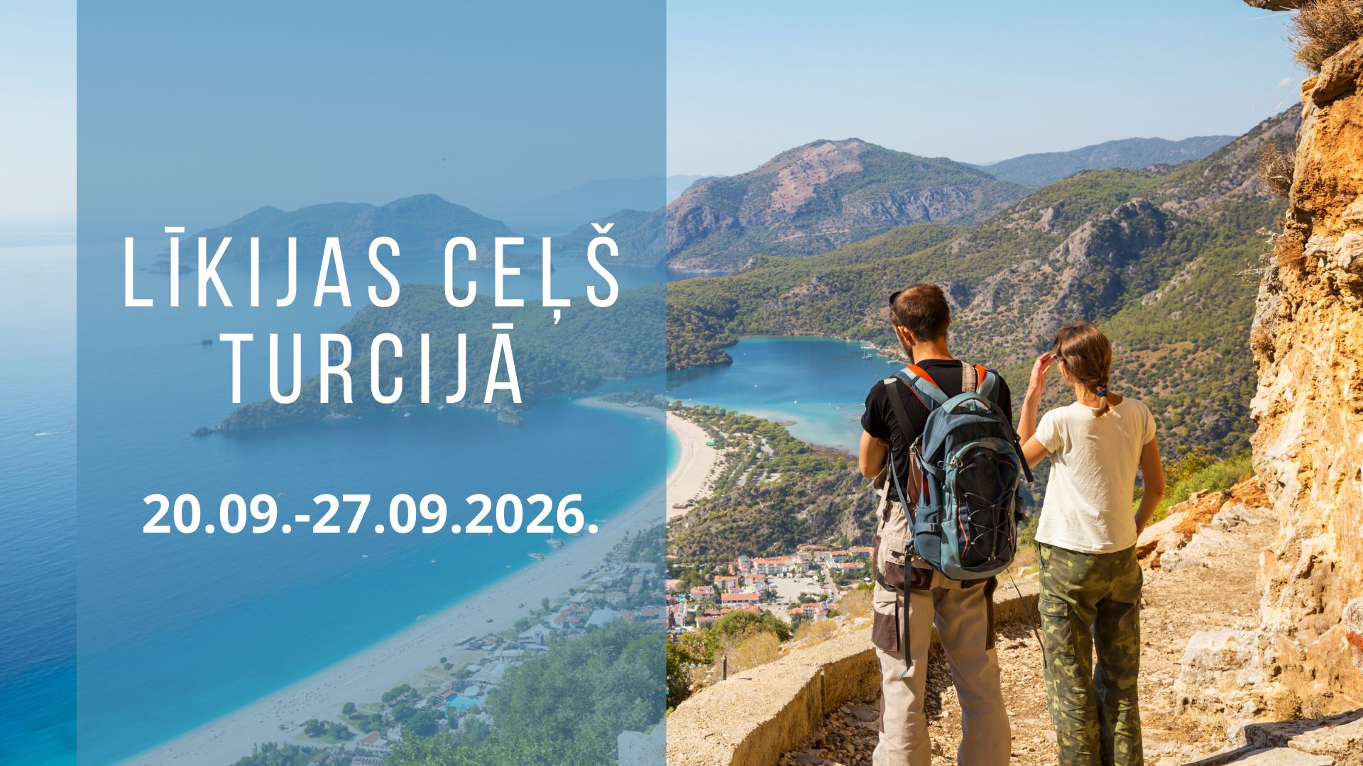 Līkijas ceļš Turcijā un Pamukkale termālie avoti