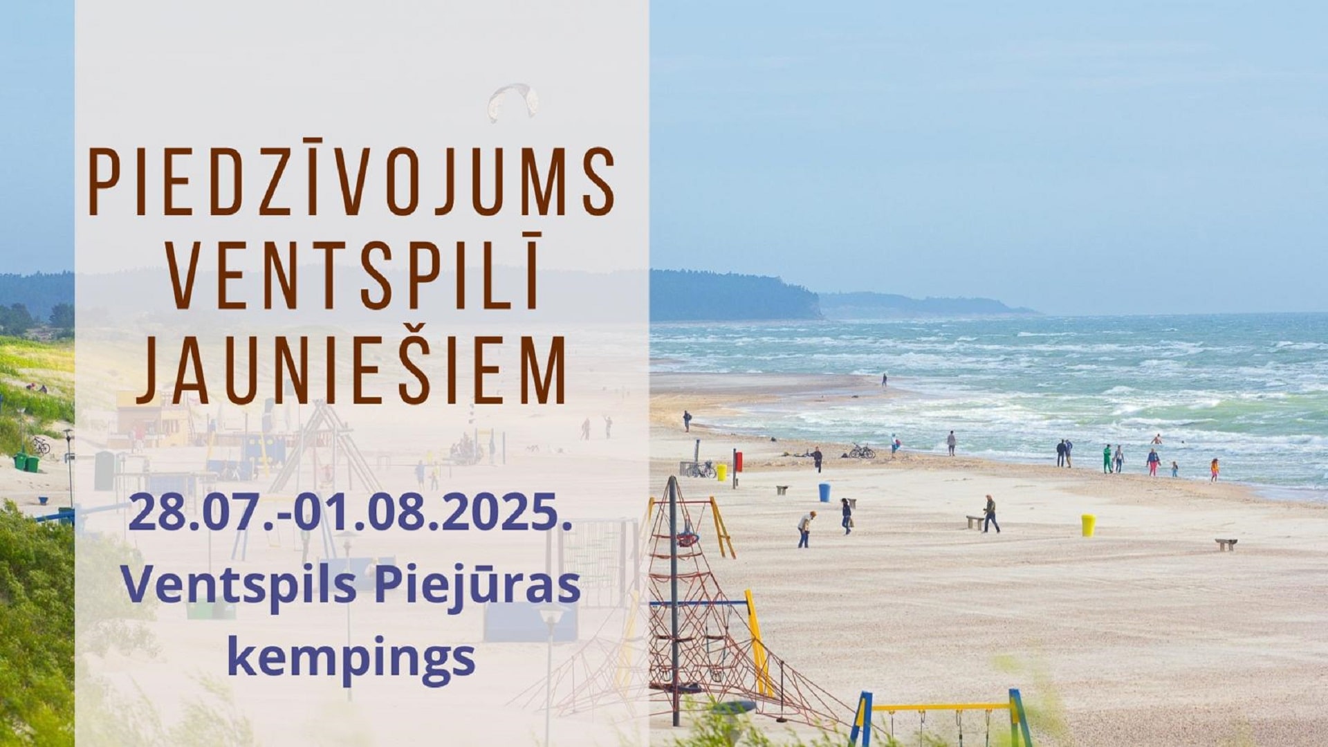 Piedzīvojums Ventspilī jauniešiem