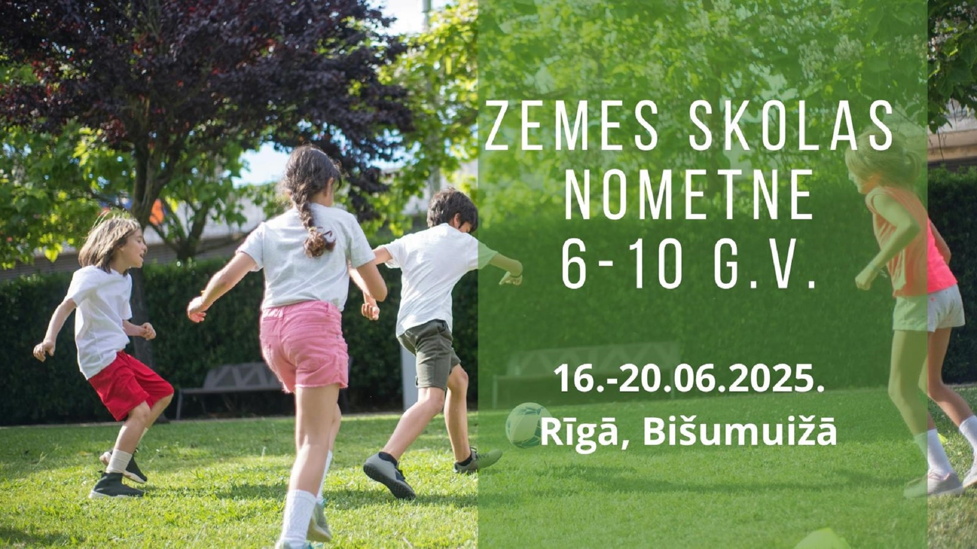 Zemes skolas nometne mazākajiem