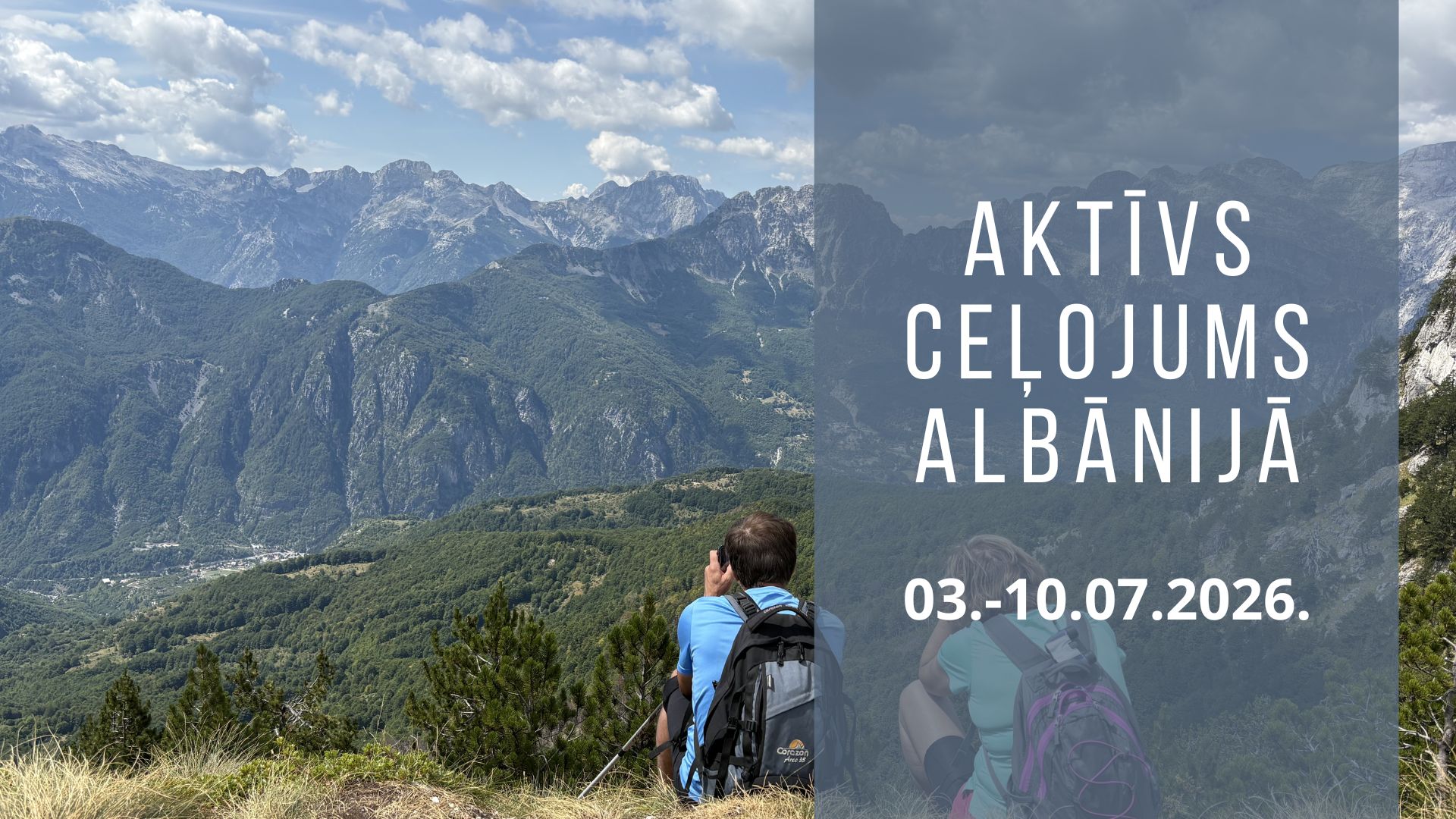 Aktīvs ceļojums Albānijā