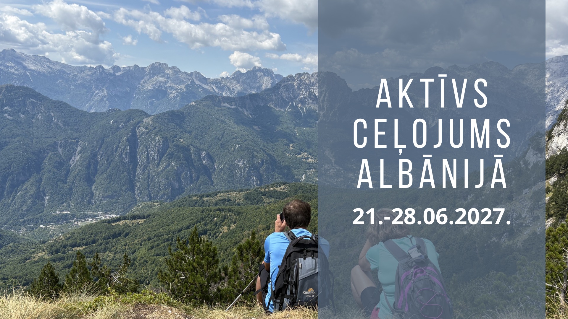 Aktīvs ceļojums Albānijā