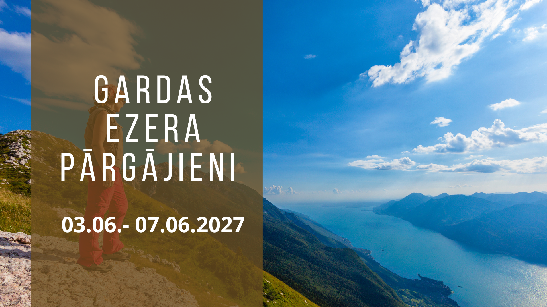 Gardas ezera pārgājieni