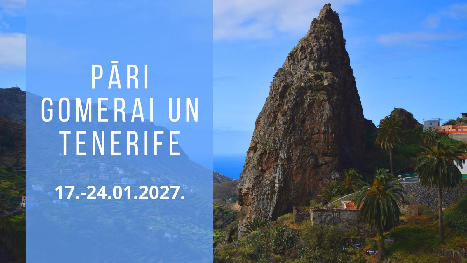 Pāri Kanāriju salai Gomerai un Tenerife